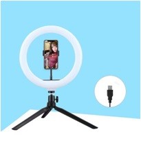 10'' Ring Light with phone holder and  tripod