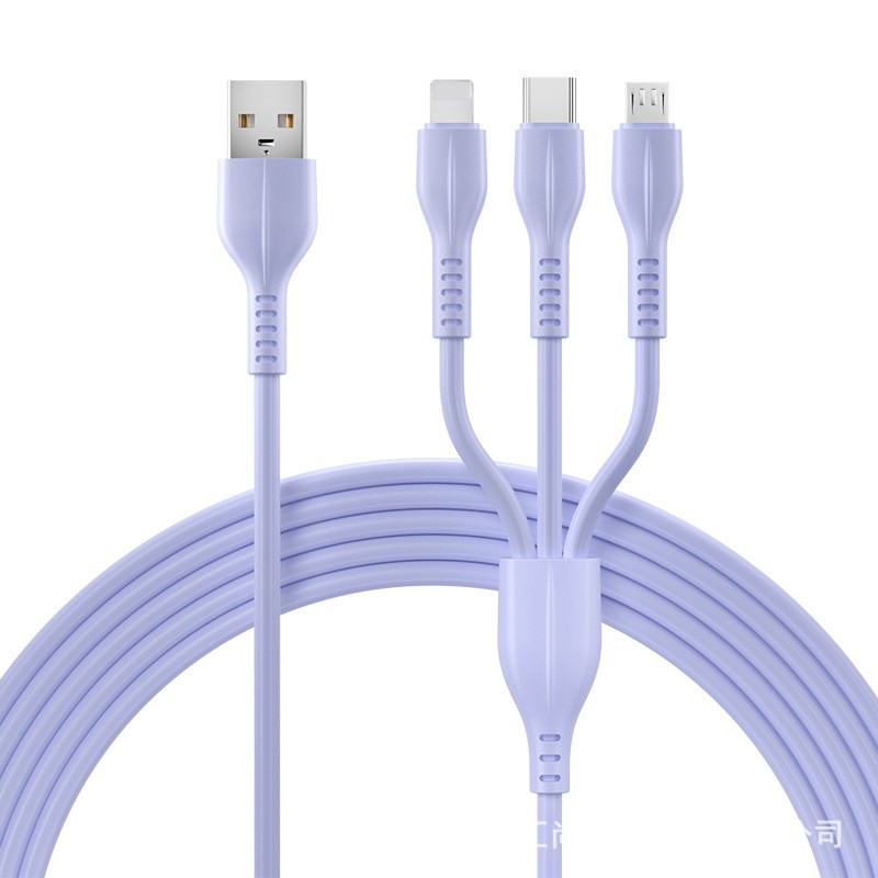 3 In 1 Usb phone charging cable
