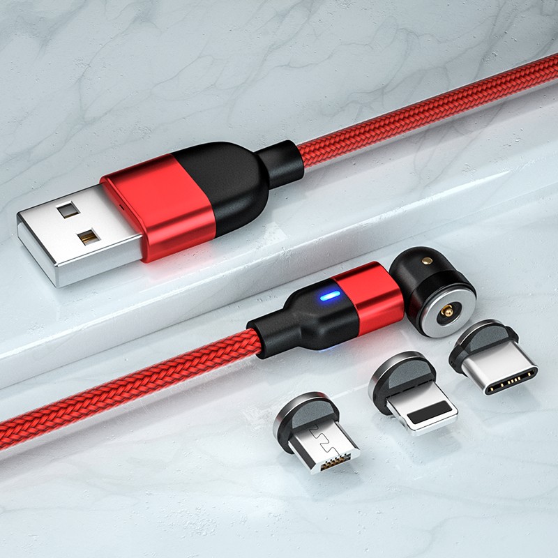 540° Rotate Magnetic Cable