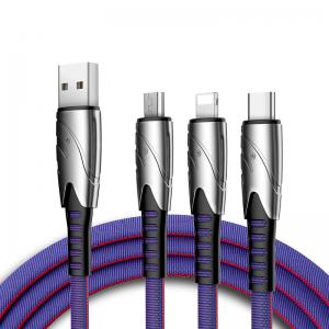 5A Fast Charging 3 in 1 USB Cable