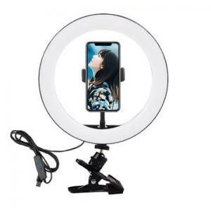 8 inch selfie ring light desktop bracket mini Clip