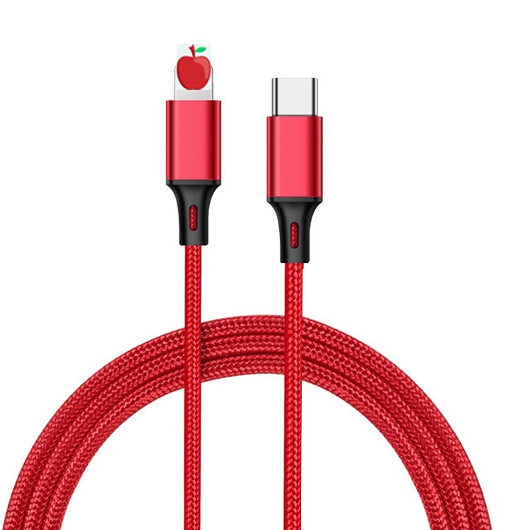 Briaded Fast Charging USB C to Lighting Cable