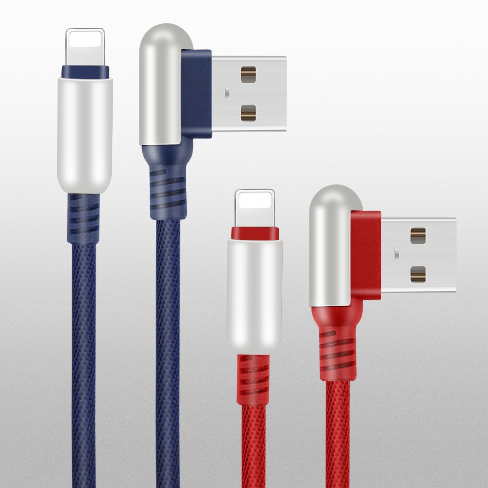 L shape usb cable Fast Charging Data Cable