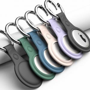  Soft TPU Case with Keychain Ring Designed for AirTag